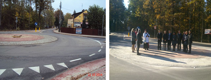 Supervision de la construction des routes de district dans la commune Celestynów